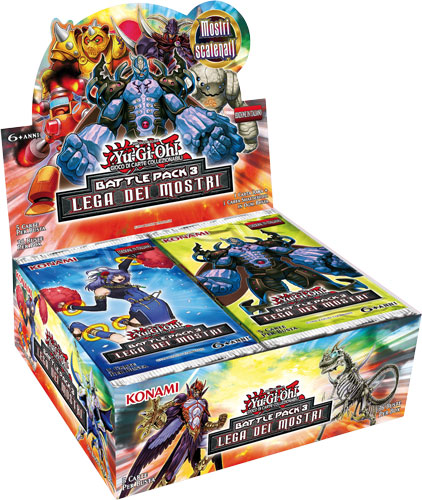 Battle Pack 3 Lega dei Mostri 1a edizione display 36 buste