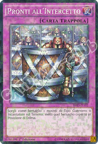 BP03-IT192 Pronti all'Intercetto comune shatter foil 1a edizione (IT) -NEAR MINT-