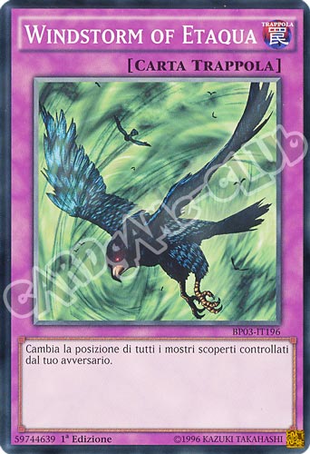 BP03-IT196 Windstorm of Etaqua comune 1a edizione (IT) -NEAR MINT-