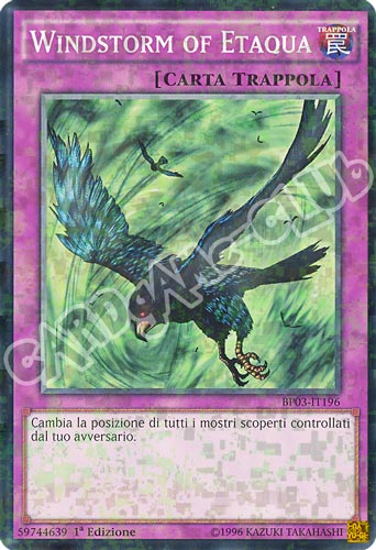 BP03-IT196 Windstorm of Etaqua comune shatter foil 1a edizione (IT) -NEAR MINT-