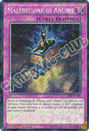 BP03-IT199 Maledizione di Anubis comune shatter foil 1a edizione (IT) -NEAR MINT-