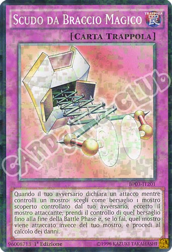 BP03-IT201 Scudo da Braccio Magico comune shatter foil 1a edizione (IT) -NEAR MINT-