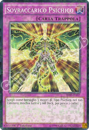 BP03-IT207 Sovraccarico Psichico comune shatter foil 1a edizione (IT)  -GOOD-