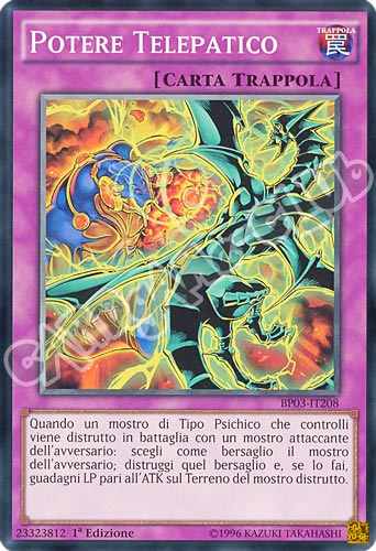 BP03-IT208 Potere Telepatico comune 1a edizione (IT) -NEAR MINT-