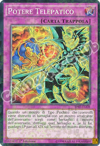 BP03-IT208 Potere Telepatico comune shatter foil 1a edizione (IT) -NEAR MINT-