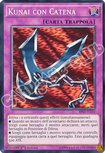 BP03-IT210 Kunai con Catena comune 1a edizione (IT) -NEAR MINT-