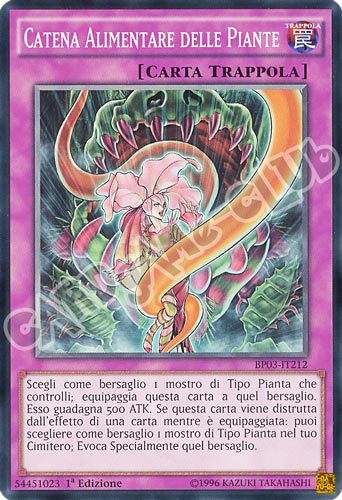 BP03-IT212 Catena Alimentare delle Piante comune 1a edizione (IT) -NEAR MINT-