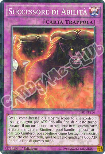 BP03-IT214 Successore di Abilita' comune shatter foil 1a edizione (IT)  -GOOD-