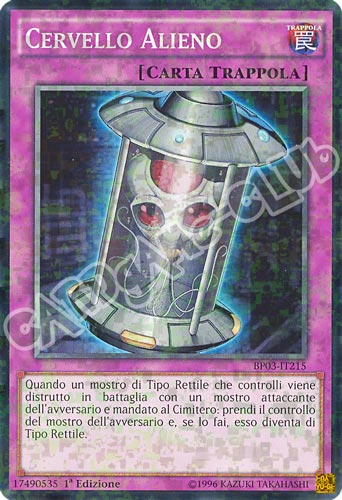 BP03-IT215 Cervello Alieno comune shatter foil 1a edizione (IT) -NEAR MINT-