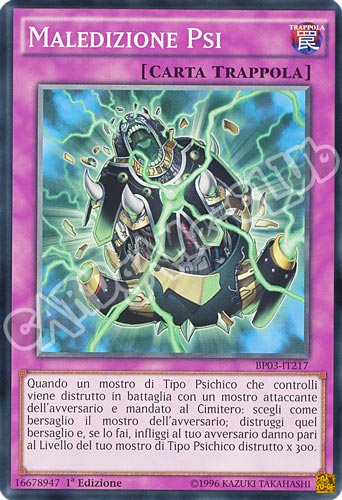 BP03-IT217 Maledizione Psi comune 1a edizione (IT) -NEAR MINT-