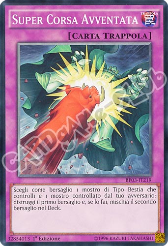 BP03-IT219 Super Corsa Avventata comune 1a edizione (IT) -NEAR MINT-