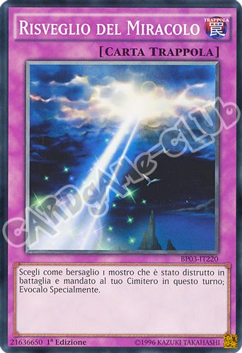 BP03-IT220 Risveglio del Miracolo comune 1a edizione (IT) -NEAR MINT-