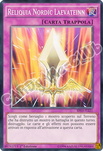 BP03-IT221 Reliqua Nordic Laevateinn comune 1a edizione (IT) -NEAR MINT-