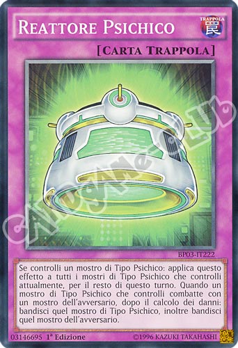 BP03-IT222 Reattore Psichico comune 1a edizione (IT) -NEAR MINT-