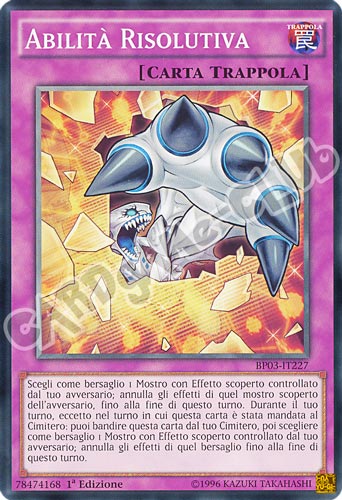 BP03-IT227 Abilita' Risolutiva comune 1a edizione (IT) -NEAR MINT-