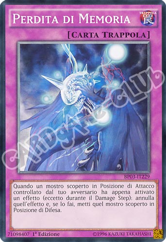 BP03-IT229 Perdita di Memoria comune 1a edizione (IT) -NEAR MINT-