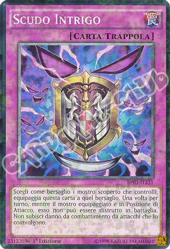 BP03-IT231 Scudo Intrigo comune shatter foil 1a edizione (IT) -GOOD-