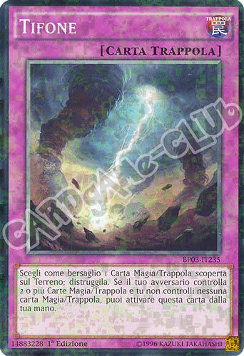 BP03-IT235 Tifone comune shatter foil 1a edizione (IT) -NEAR MINT-