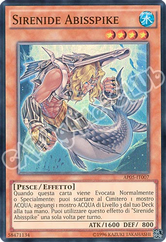 AP05-IT007 Sirenide Abissipike super rara (IT) -NEAR MINT-