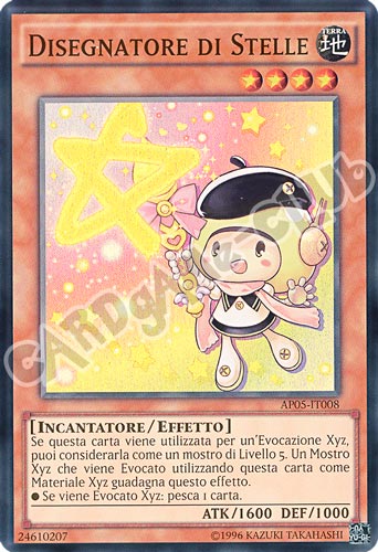 AP05-IT008 Disegnatore di Stelle super rara (IT) -NEAR MINT-