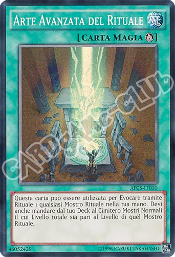 AP05-IT010 Arte Avanazata del Rituale super rara (IT) -NEAR MINT-