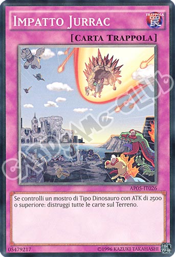 AP05-IT026 Impatto Jurrac comune (IT) -NEAR MINT-