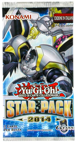 Star Pack 2014 1a edizione busta 3 carte