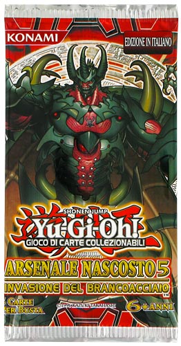 Arsenale Nascosto 5: Invasione del Brancoacciaio unlimited busta 5 carte