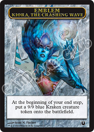 11 / 11 Emblem Kiora, The Crashing Wave comune (EN) -NEAR MINT-