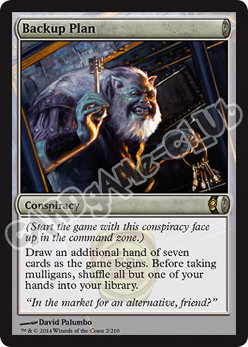 002 / 210 Backup Plan rara (EN) -NEAR MINT-