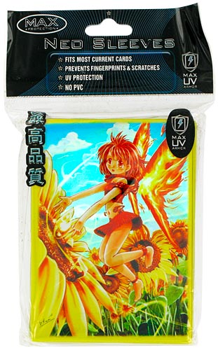 Proteggi carte standard pacchetto da 50 bustine Flower Angel