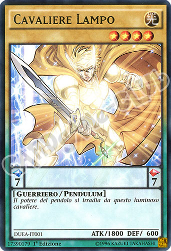 DUEA-IT001 Cavaliere Lampo rara 1a edizione (IT) -GOOD-