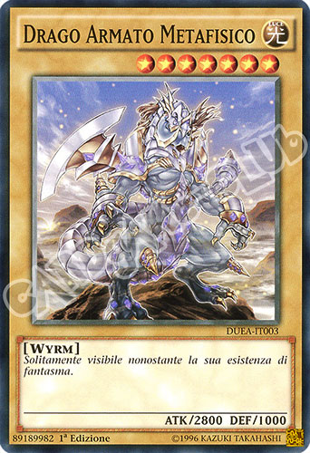 DUEA-IT003 Drago Armato Metafisico comune 1a edizione (IT) -NEAR MINT-