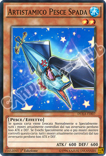 DUEA-IT007 Artistamico Pesce Spada comune 1a edizione (IT) -NEAR MINT-