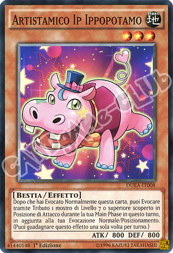 DUEA-IT008 Artistamico Ip Ippopotamo comune 1a edizione (IT) -NEAR MINT-