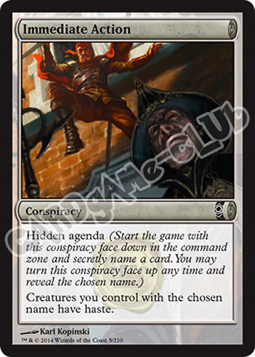 005 / 210 Immediate Action comune (EN) -NEAR MINT-