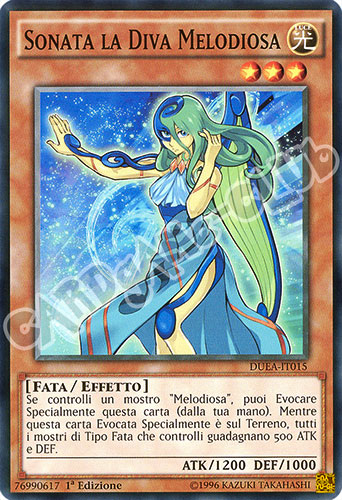 DUEA-IT015 Sonata la Diva Melodiosa comune 1a edizione (IT) -NEAR MINT-