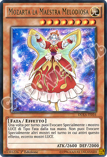 DUEA-IT016 Mozarta la Maestra Melodiosa rara 1a edizione (IT)  -GOOD-