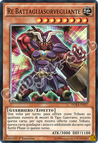 DUEA-IT017 Re Battagliasorvegliante comune 1a edizione (IT) -NEAR MINT-