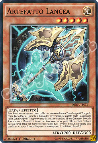 DUEA-IT034 Artefatto Lancea comune 1a edizione (IT) -NEAR MINT-