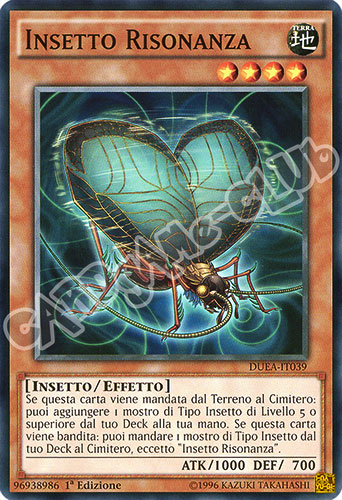 DUEA-IT039 Insetto Risonanza comune 1a edizione (IT) -NEAR MINT-