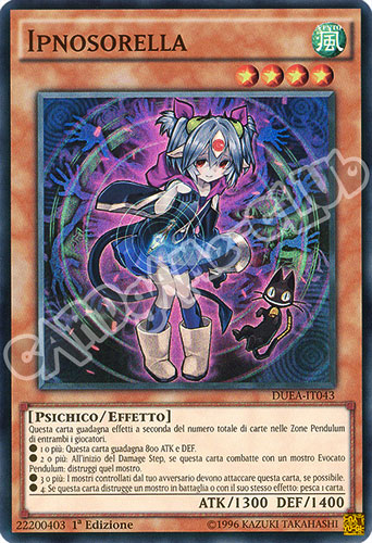 DUEA-IT043 Ipnosorella super rara 1a edizione (IT) -NEAR MINT-
