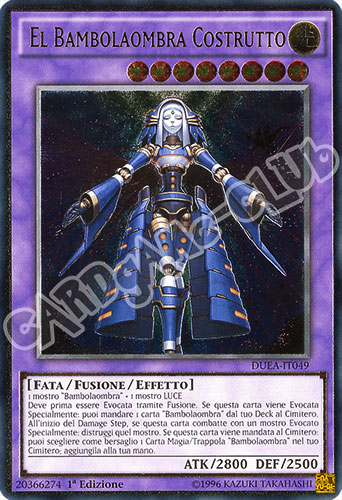 DUEA-IT049 El Bambolaombra Costrutto rara ultimate 1a edizione (IT) -NEAR MINT-