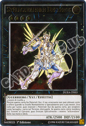 DUEA-IT053 Stellcavaliere Delteros rara ultimate 1a edizione (IT) -NEAR MINT-