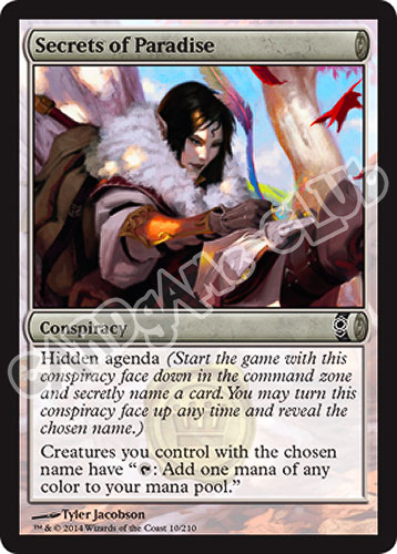 010 / 210 Secrets of Paradise comune (EN) -NEAR MINT-