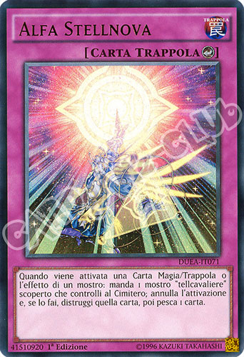DUEA-IT071 Alfa Stellnova ultra rara 1a edizione (IT) -NEAR MINT-