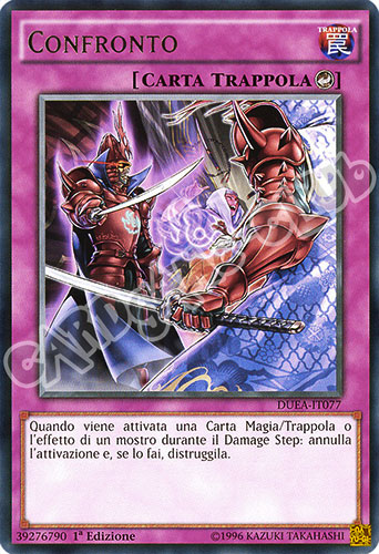 DUEA-IT077 Confronto rara 1a edizione (IT) -NEAR MINT-