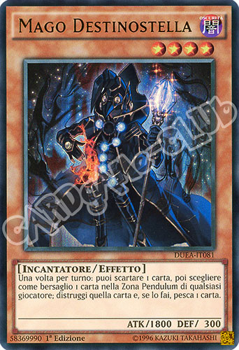 DUEA-IT081 Mago Destinostella ultra rara 1a edizione (IT) -NEAR MINT-