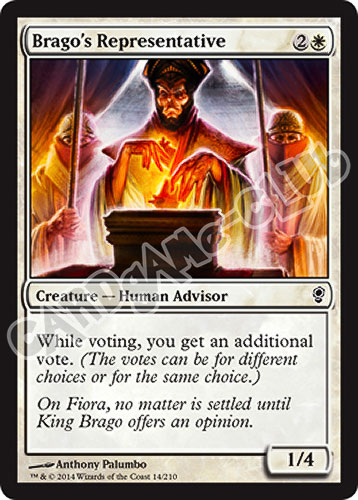 014 / 210 Brago's Representative comune (EN) -NEAR MINT-