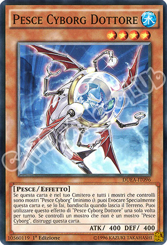 DUEA-IT096 Pesce Cyborg Dottore comune 1a edizione (IT) -NEAR MINT-